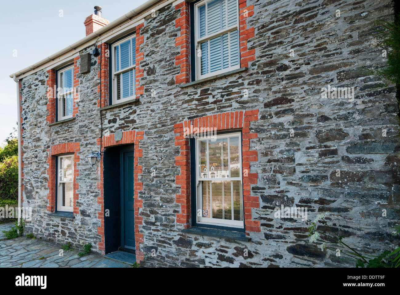 Great Britain, England, North Cornwall, Port Isaac, Fern Cottage, filming location in popular TV