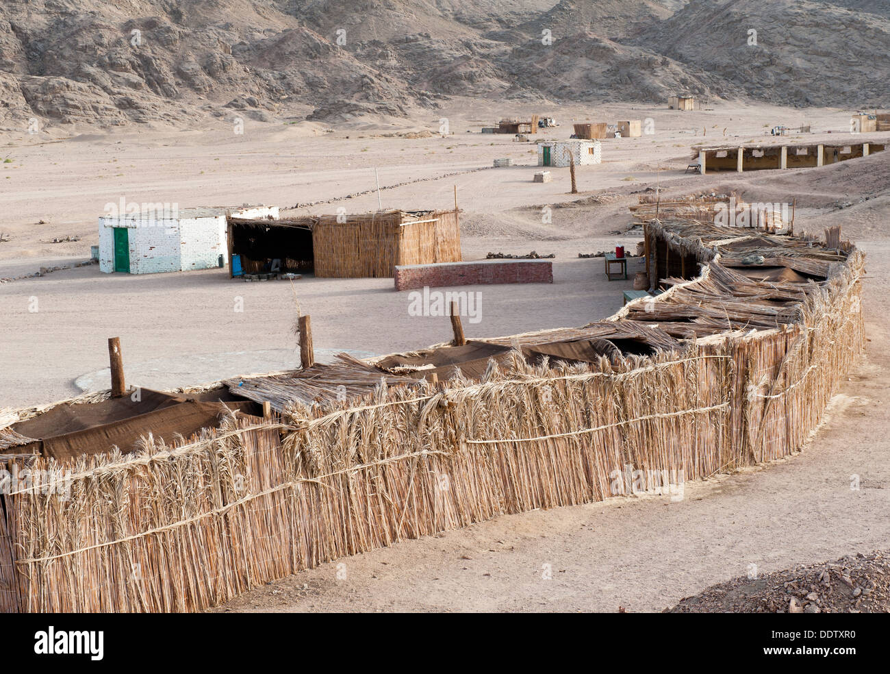Bedouin village, Egypt Stock Photo Alamy