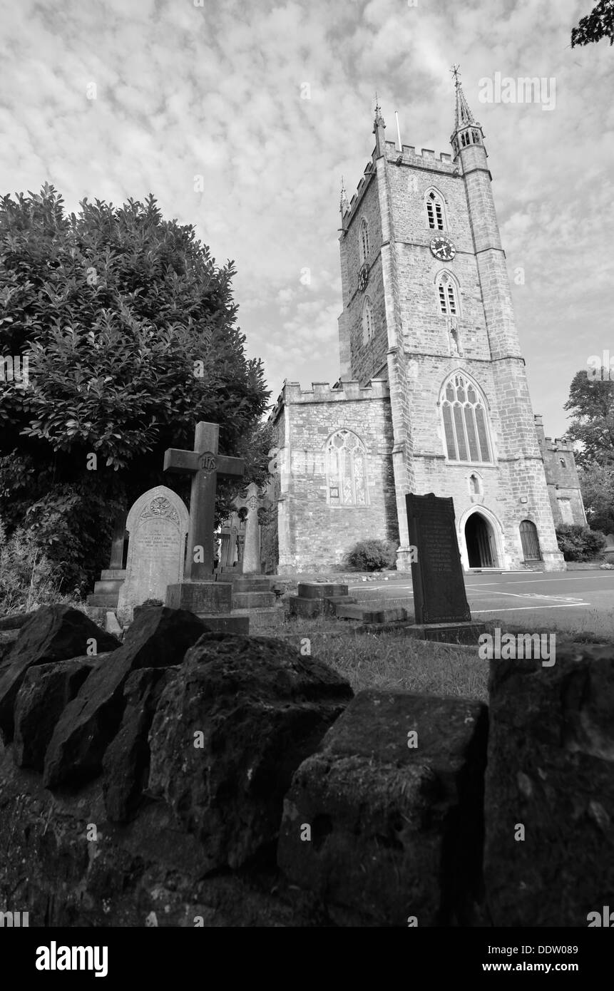 Holy Trinity Church is a Church of England parish church in Westbury-on-Trym, Bristol, England Stock Photo