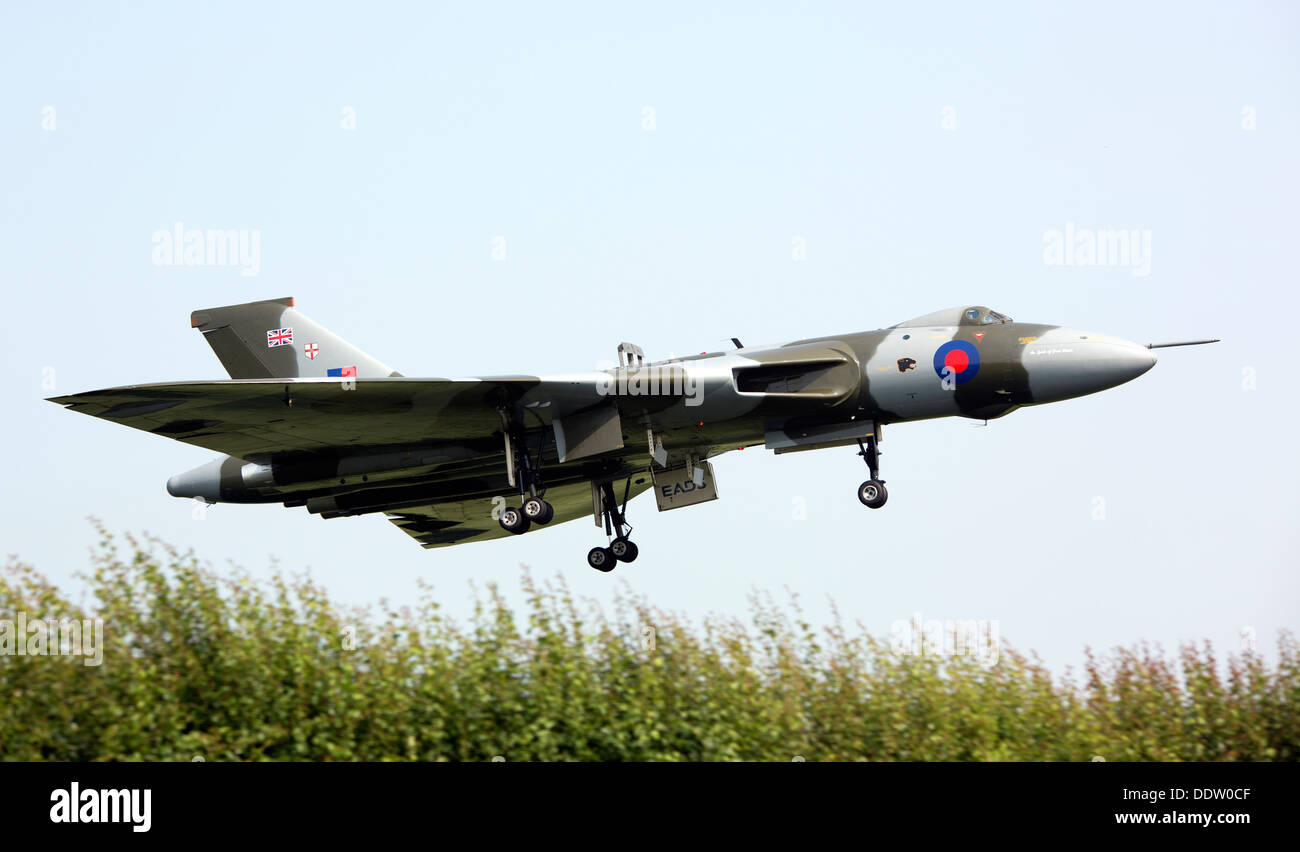 The Avro Vulcan XH558 Stock Photo