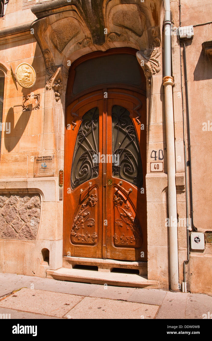 The Kempf Building in Cours Leopold, Nancy, France. Stock Photo