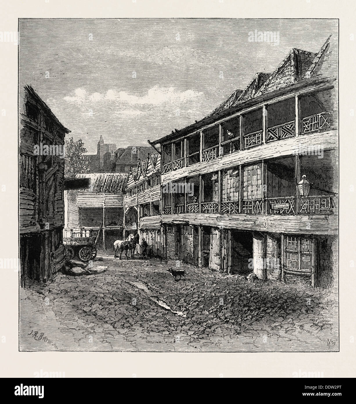 Kings Head Tavern, London by English Photographer