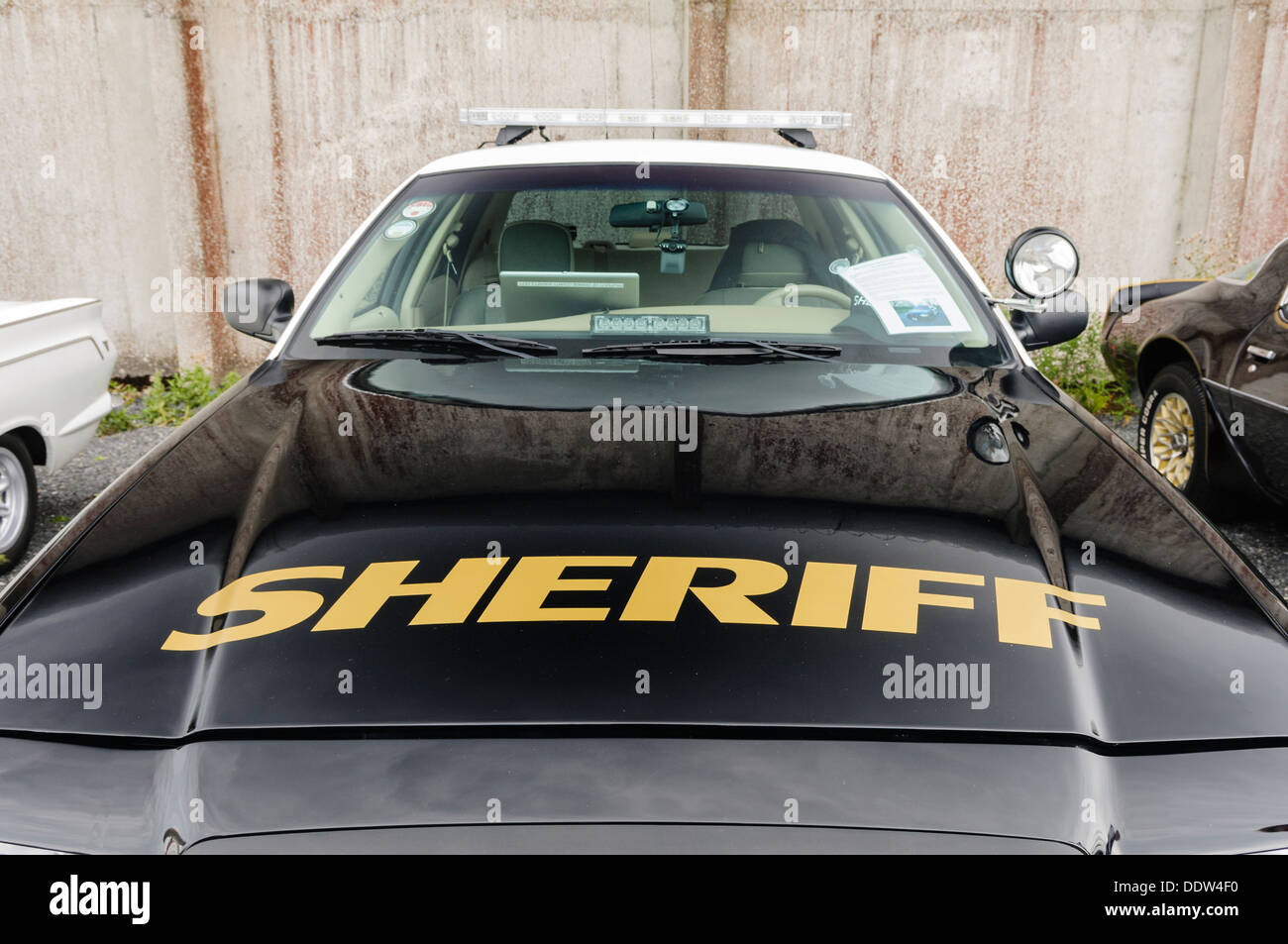 Orange County California Sheriff Ford Crown Victoria police interceptor Stock Photo