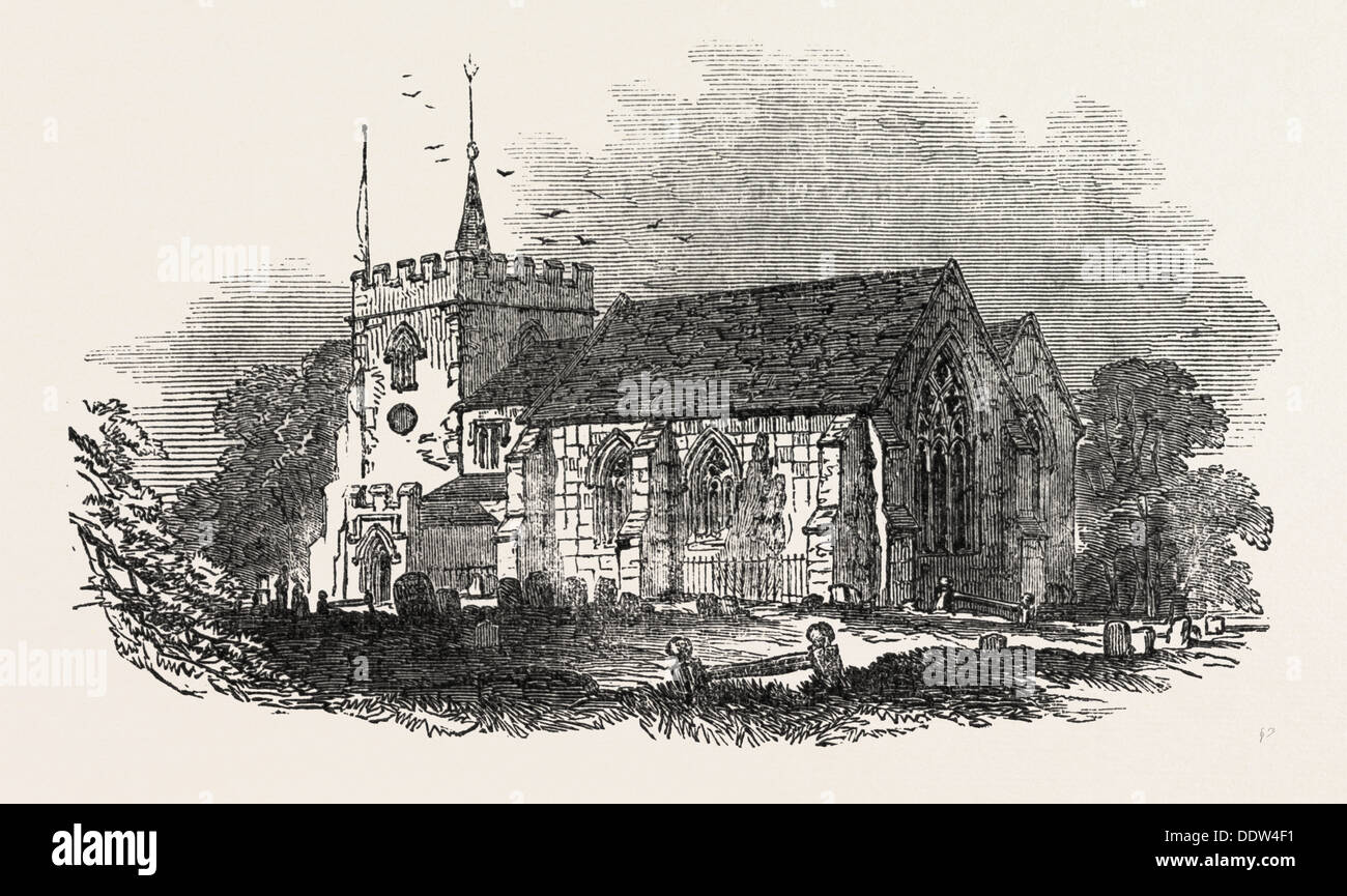 ABBOTT'S LANGLEY CHURCH, HERTFORDSHIRE, UK Stock Photo Alamy