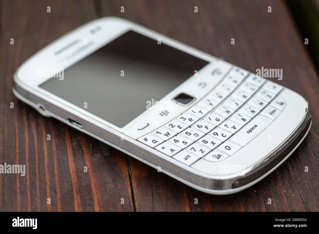 BlackBerry Bold 9900 Mobile / Cell Phone. Stock Photo