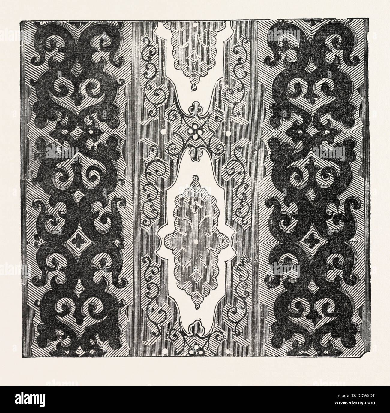 Damask pattern vintage hires stock photography and images Alamy