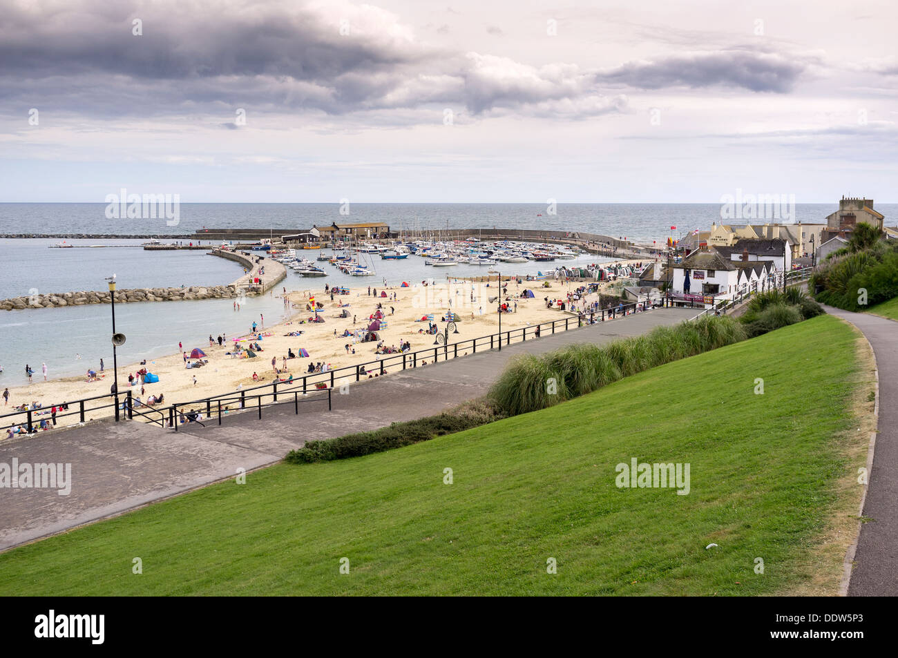 Lyme Regis, West Dorset, England Stock Photo