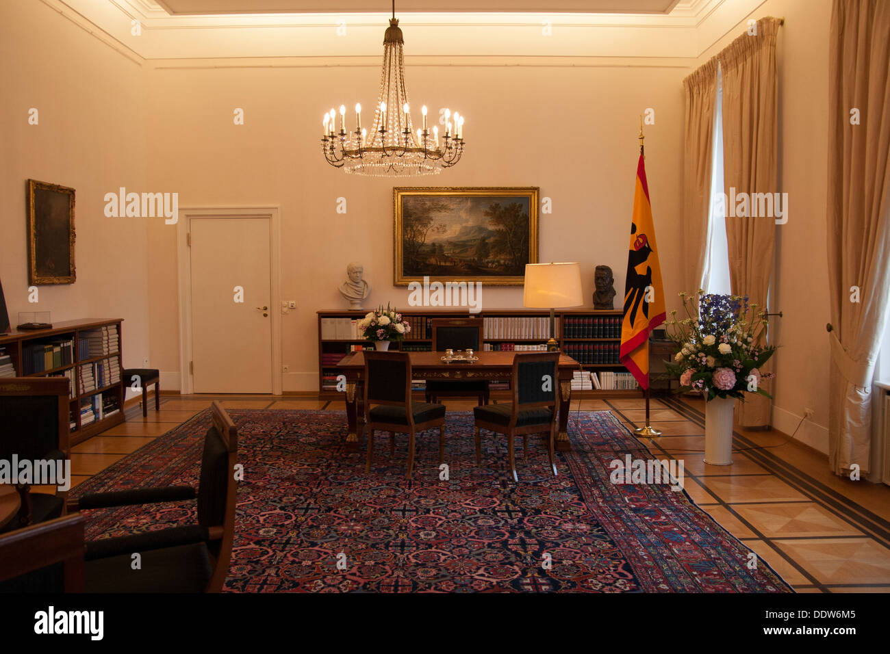 Aug. 31, 2013. Berlin, Germany. Citizens Festival at Schloss Bellevue in Berlin. Office of the Federal President. Stock Photo