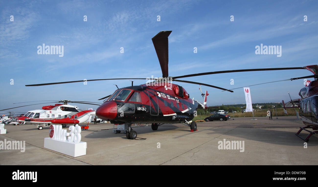 Mil Mi-38-2 helicopter Stock Photo