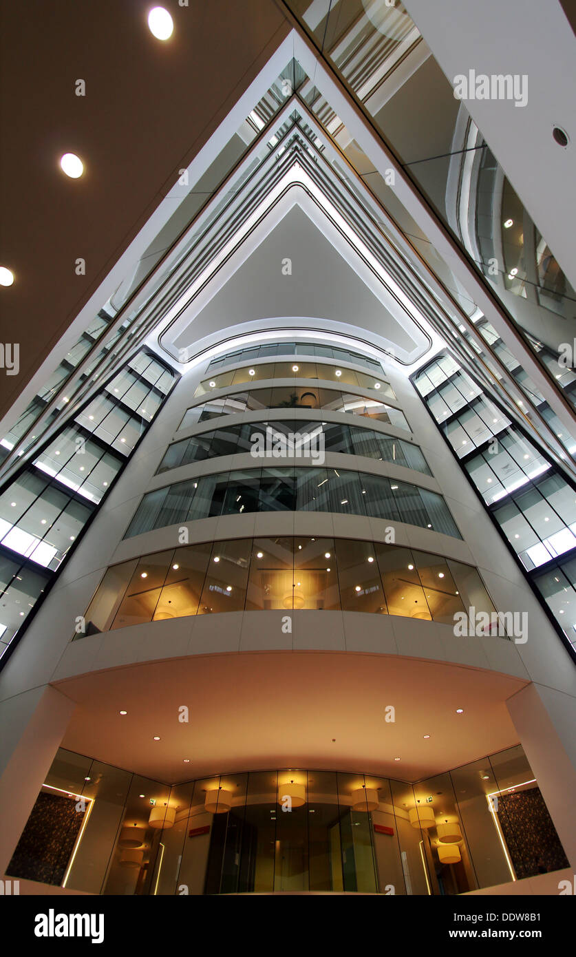 The Interior of Kings Place in Kings Cross Stock Photo - Alamy