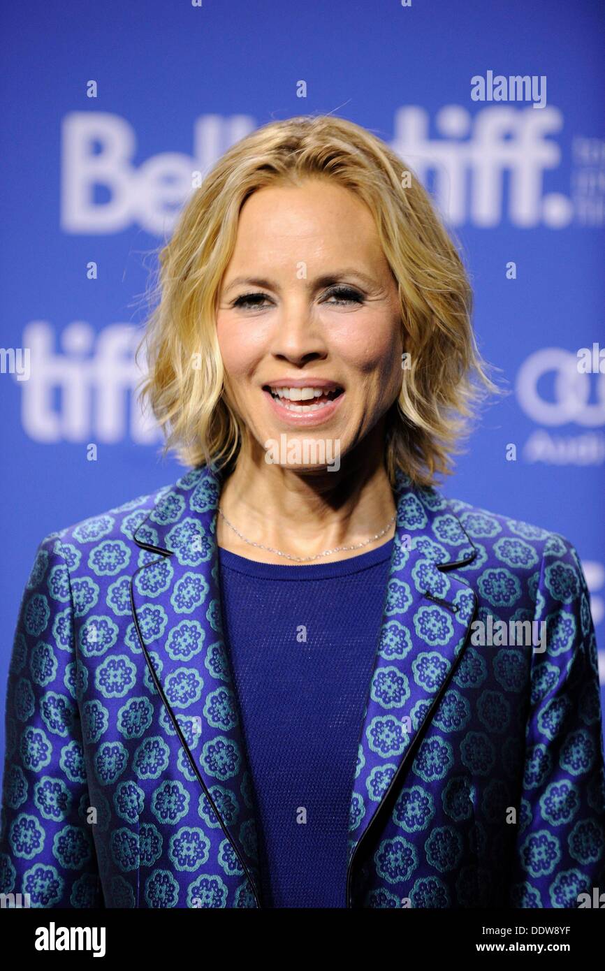 Toronto, ON. 7th Sep, 2013. Maria Bello at the press conference for