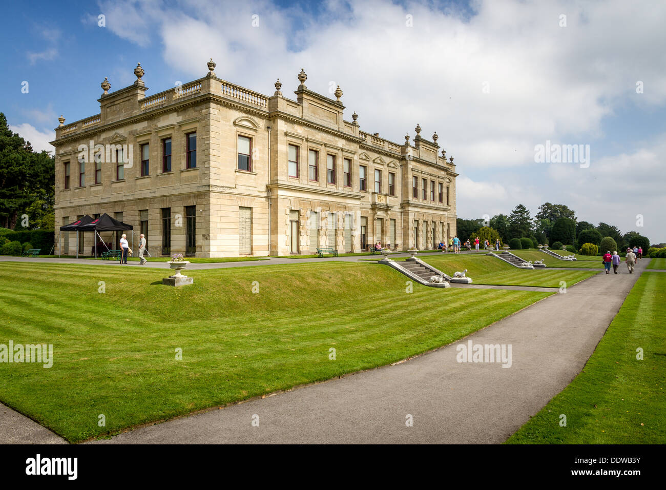 Brodsworth Hall Victorian Country House in Doncaster, South Yorkshire