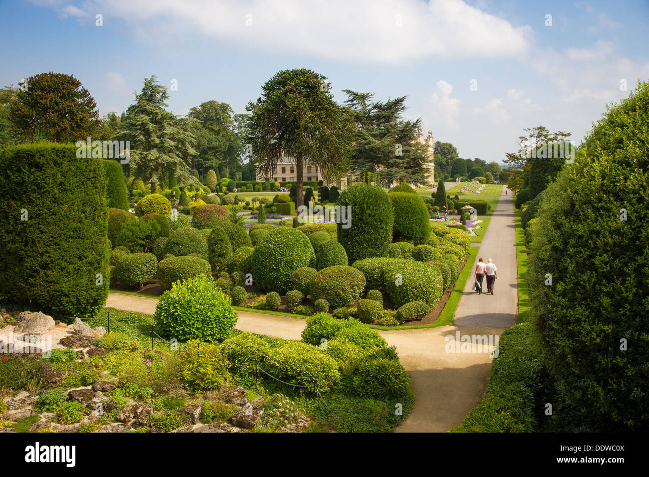Brodsworth Hall Gardens in Doncaster, South Yorkshire Stock Photo Alamy