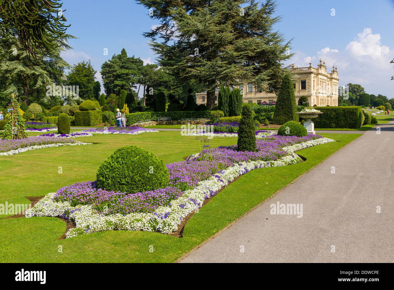 The Fountain Gardens at Brodsworth Hall Victorian Country House in