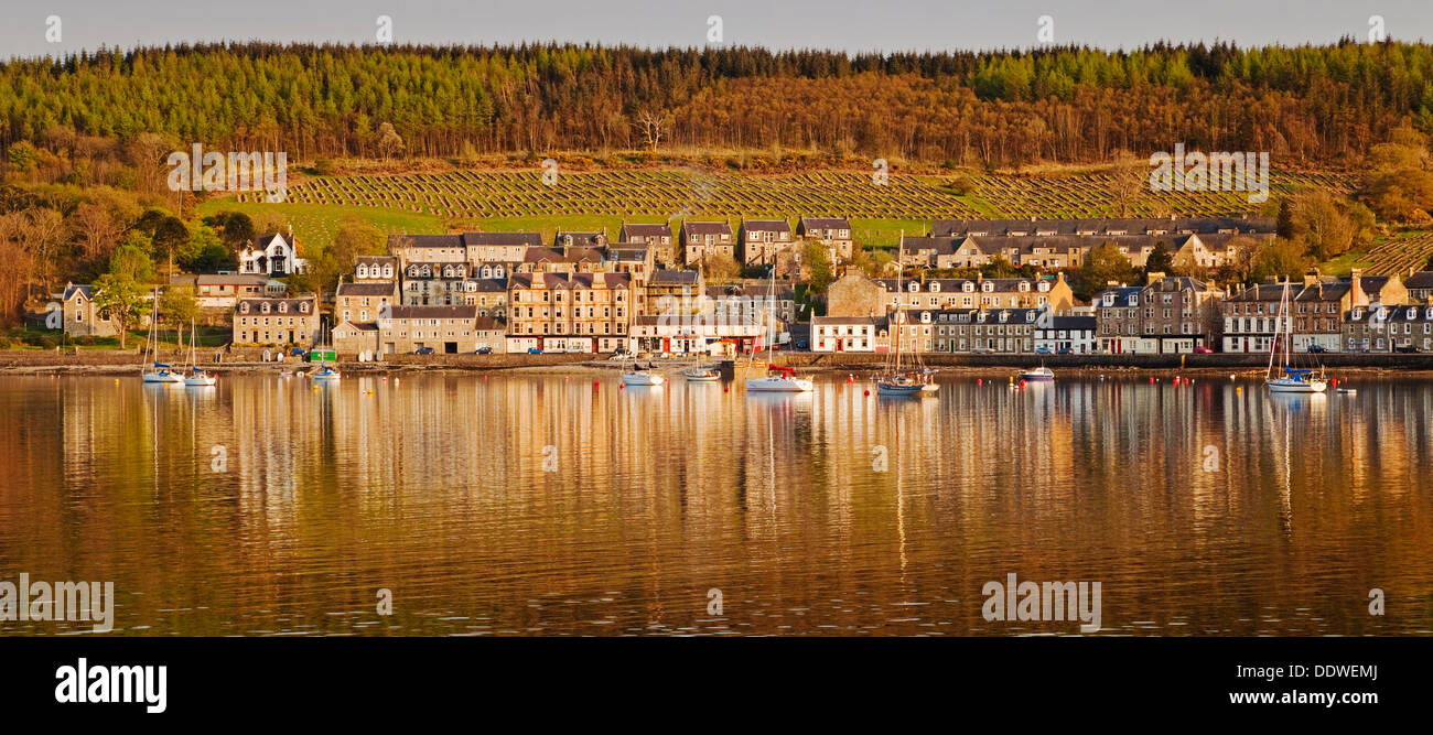 Port Bannatyne, Isle of Bute Stock Photo Alamy