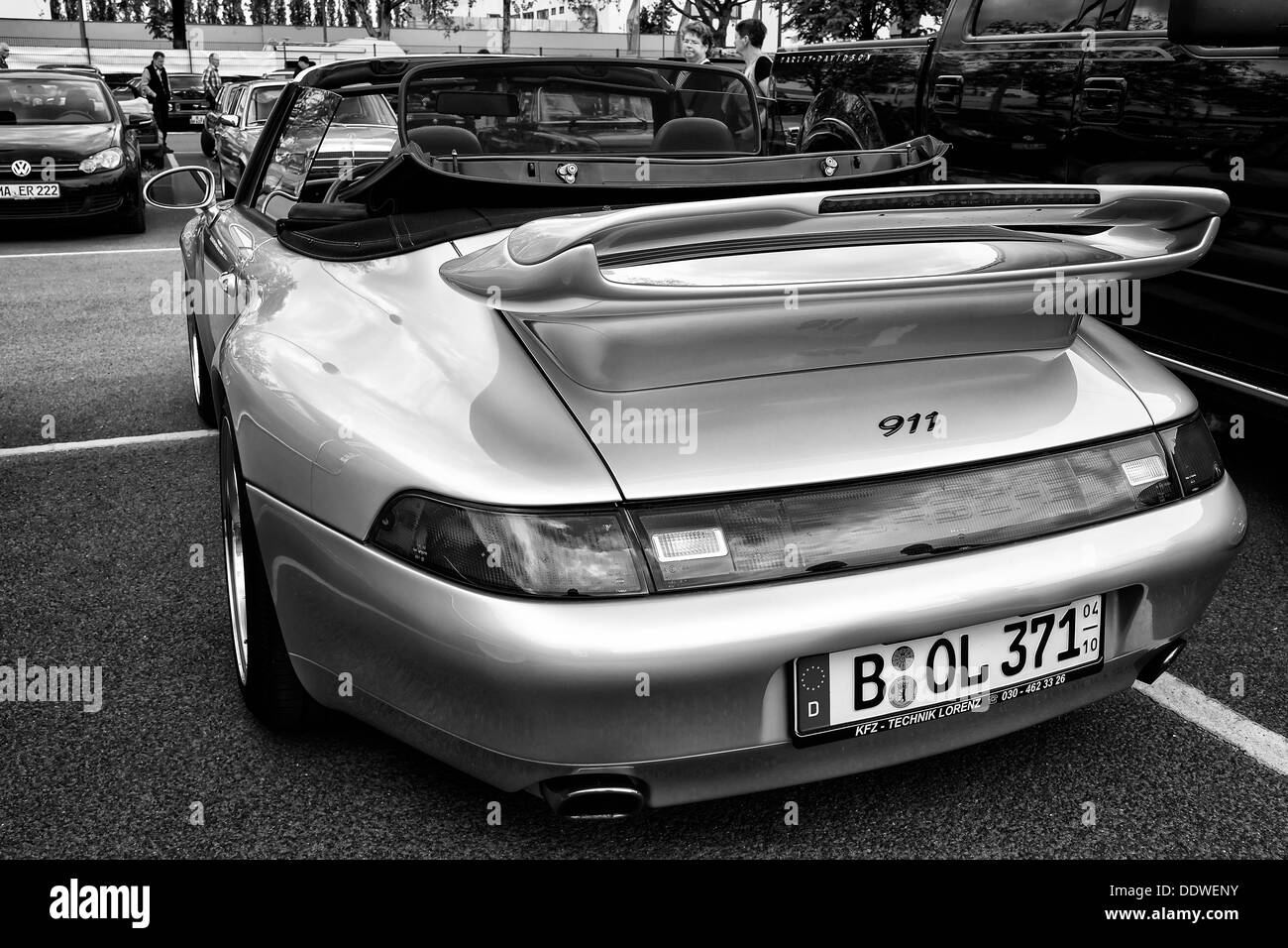 Black spoiler Black and White Stock Photos & Images - Alamy