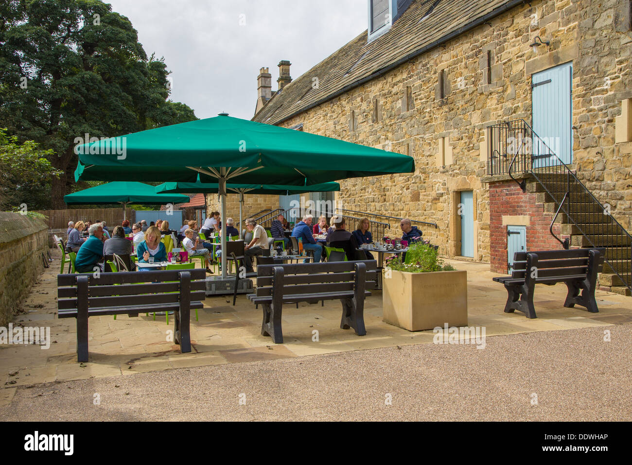The Tea Room at Hardwick New Hall, Derbyshire, England Stock Photo Alamy