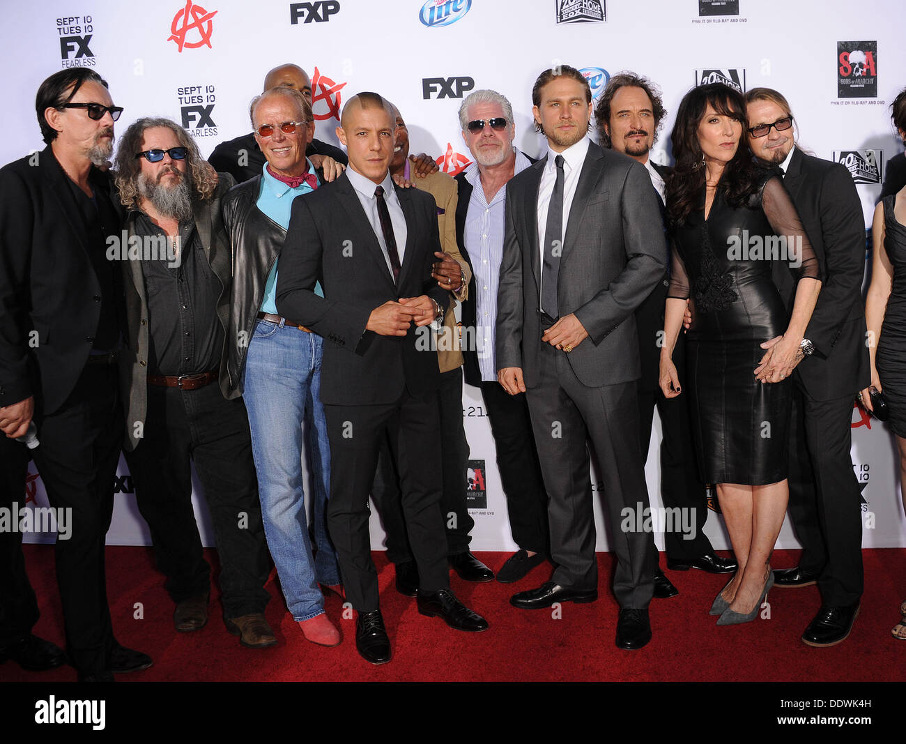 Hollywood, California, USA. 7th Sep, 2013. Sons of Anarchy cast arrives for the ''Sons of Anarchy'' Season 6 Premiere at the Dolby theater. Credit:  Lisa O'Connor/ZUMAPRESS.com/Alamy Live News Stock Photo