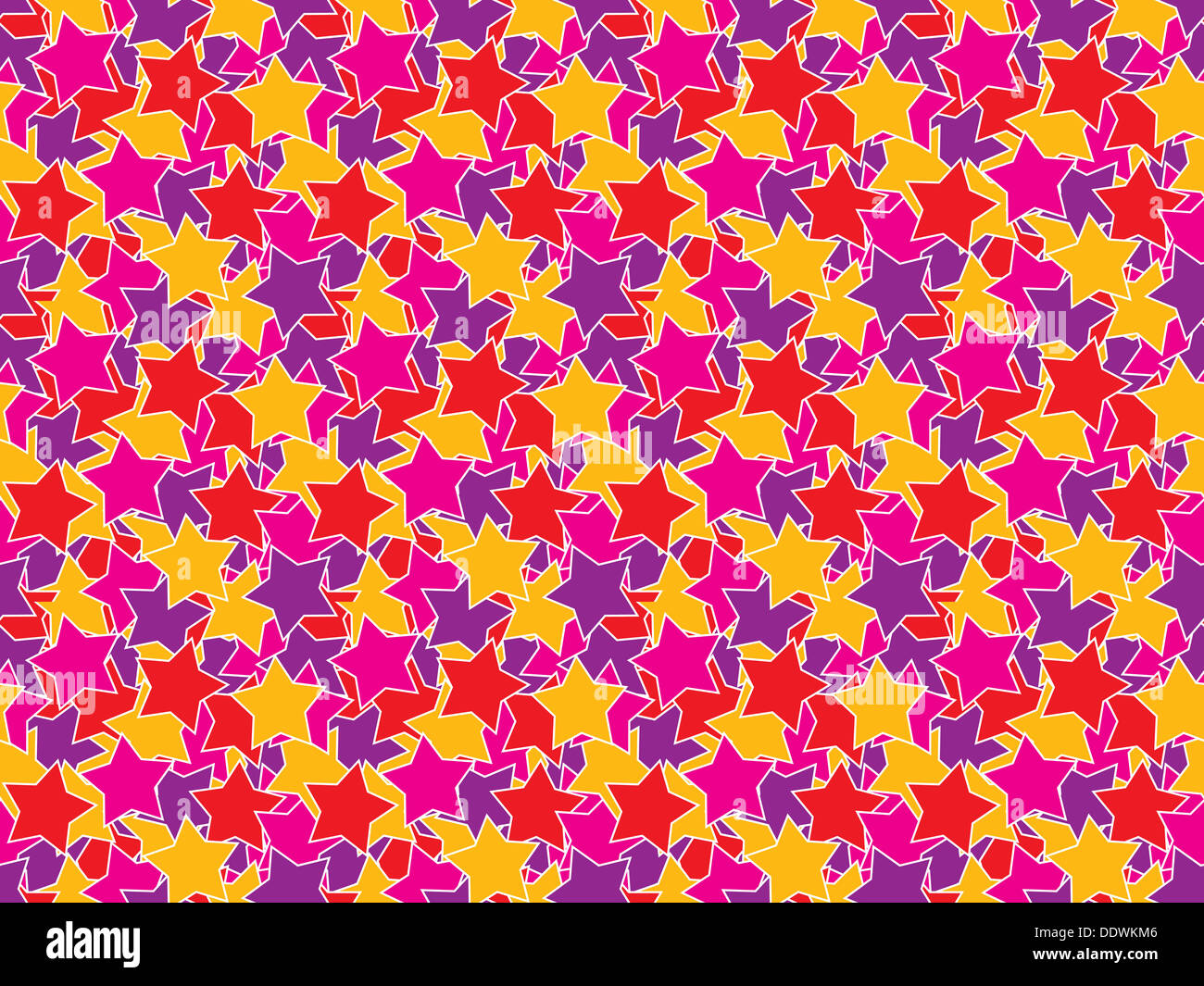 abstract seamless color stars pattern Stock Photo - Alamy