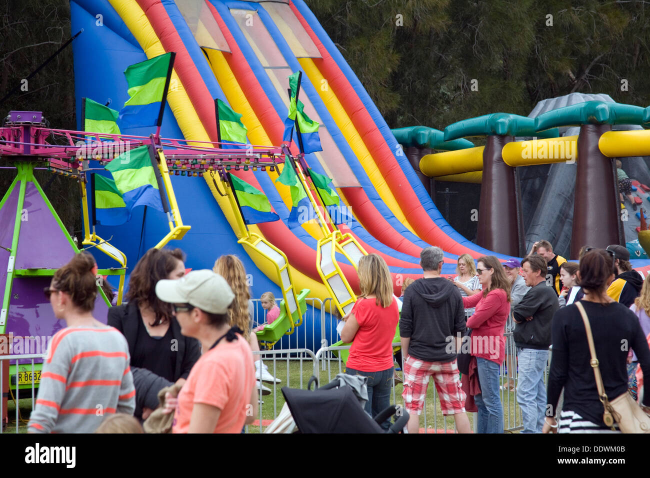 australian school fair in avalon,sydney,australia Stock Photo