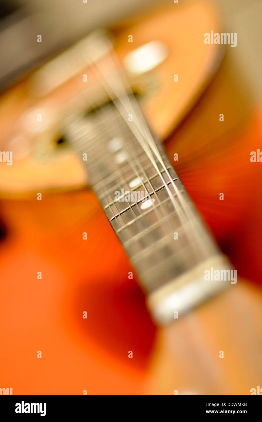 Close-up of a mandolin. Stock Photo