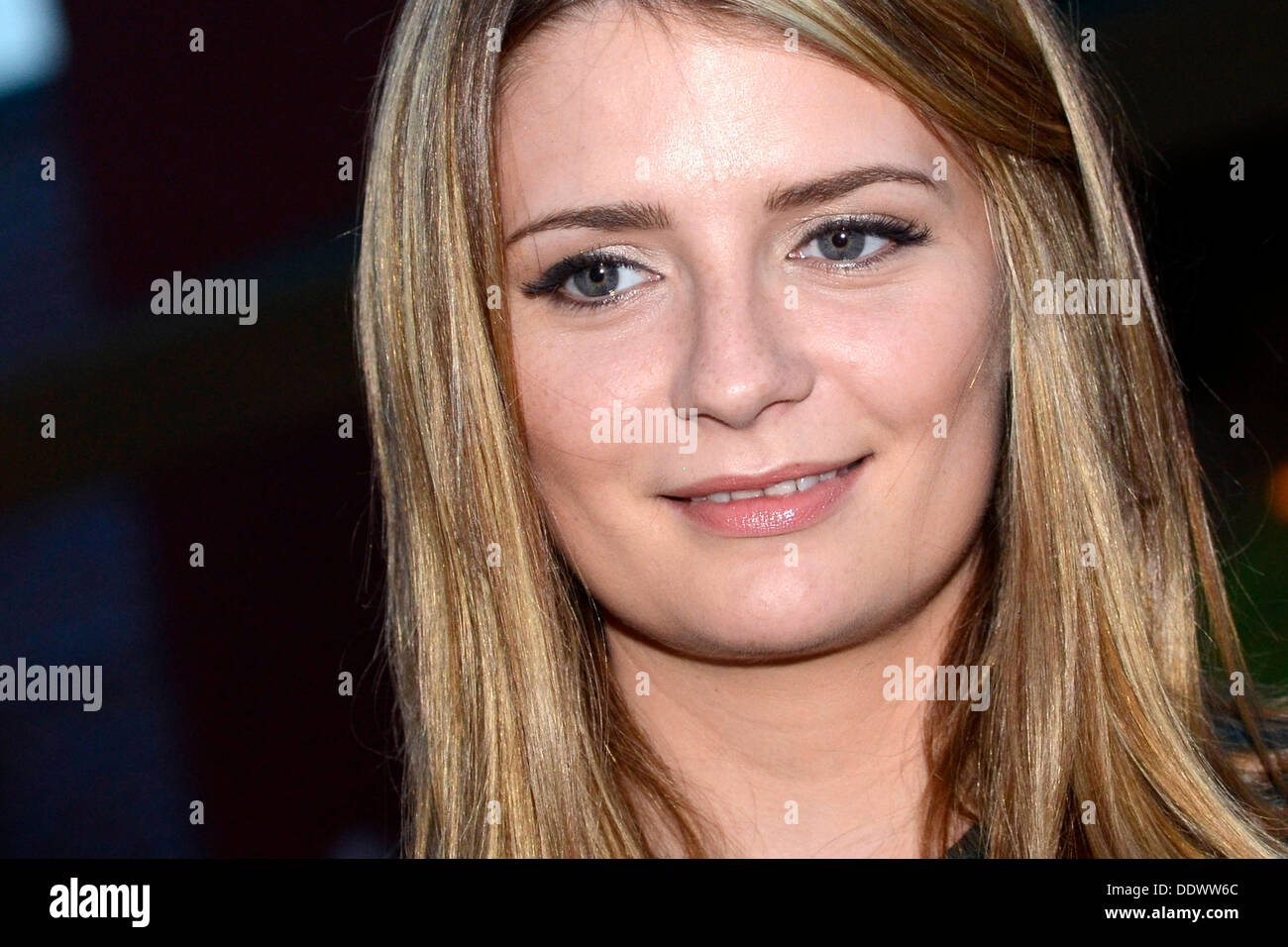 Mischa Barton poses at the "Late night Shopping" in the Designer Outlet