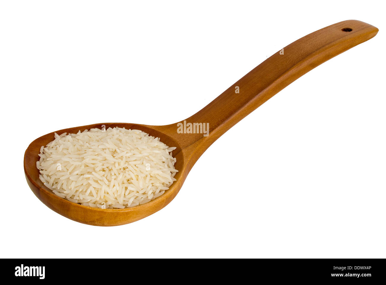 Basmati rice isolated Stock Photo Alamy