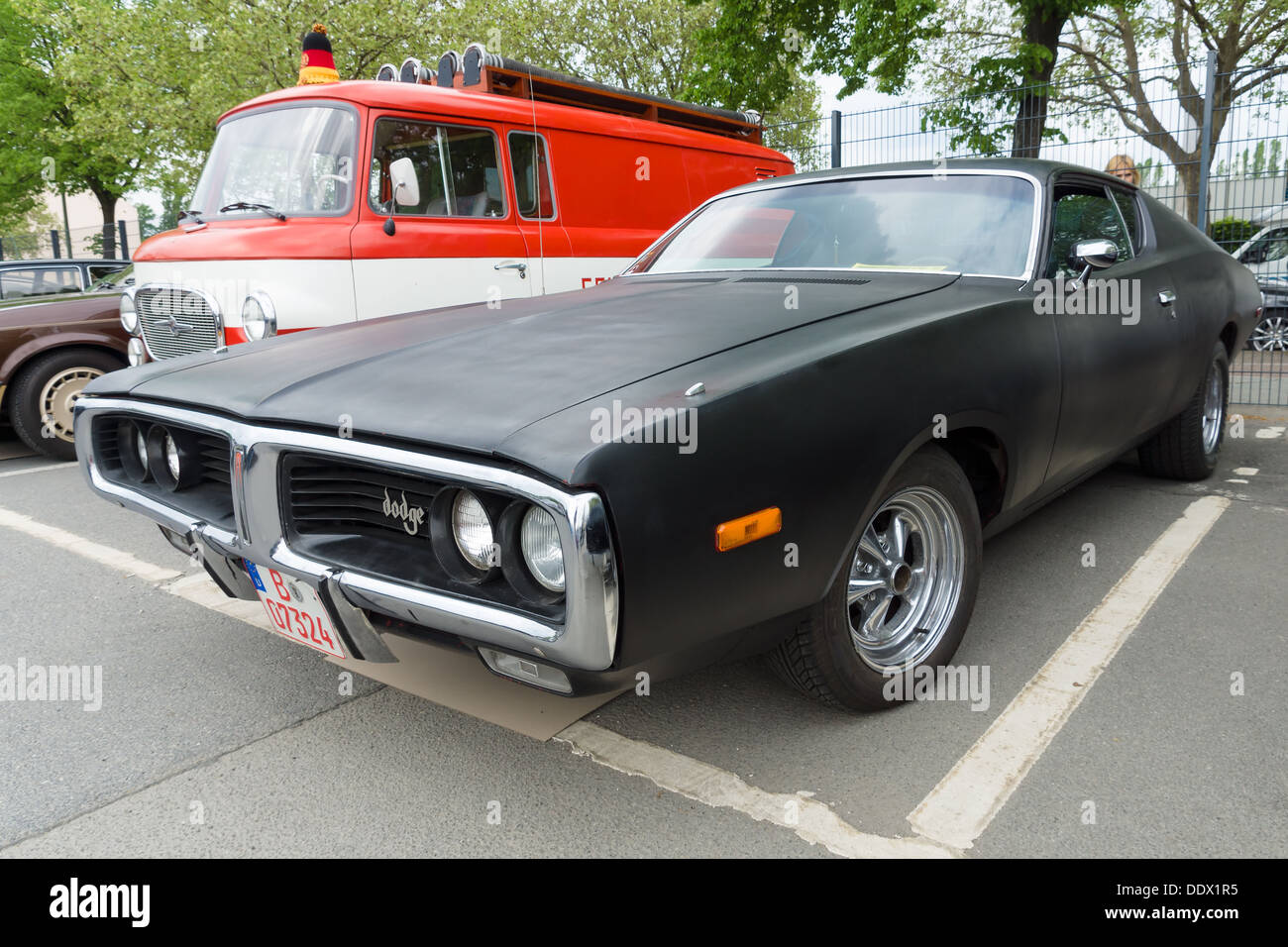 A mid-size automobile Dodge Charger (B-body), third generation Stock Photo  - Alamy
