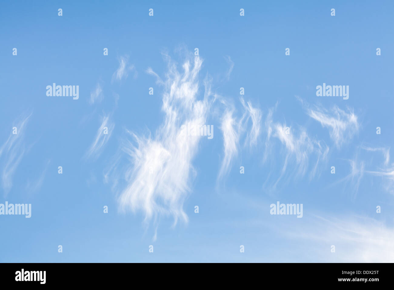 Cloud formations in the sky Stock Photo
