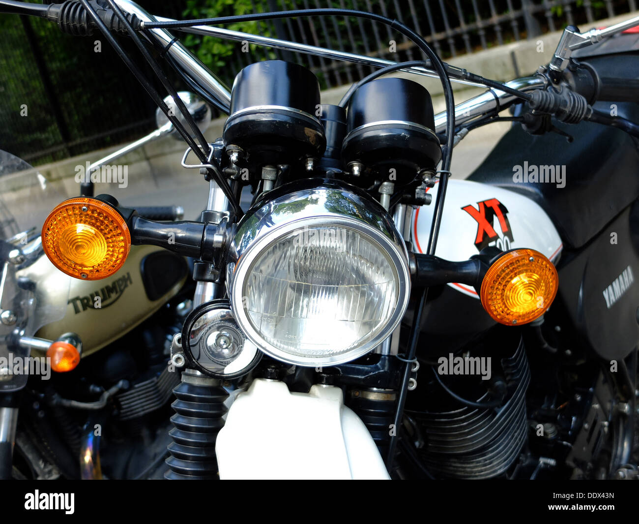 500 XT Yamaha motorcycle made in Japan Stock Photo Alamy