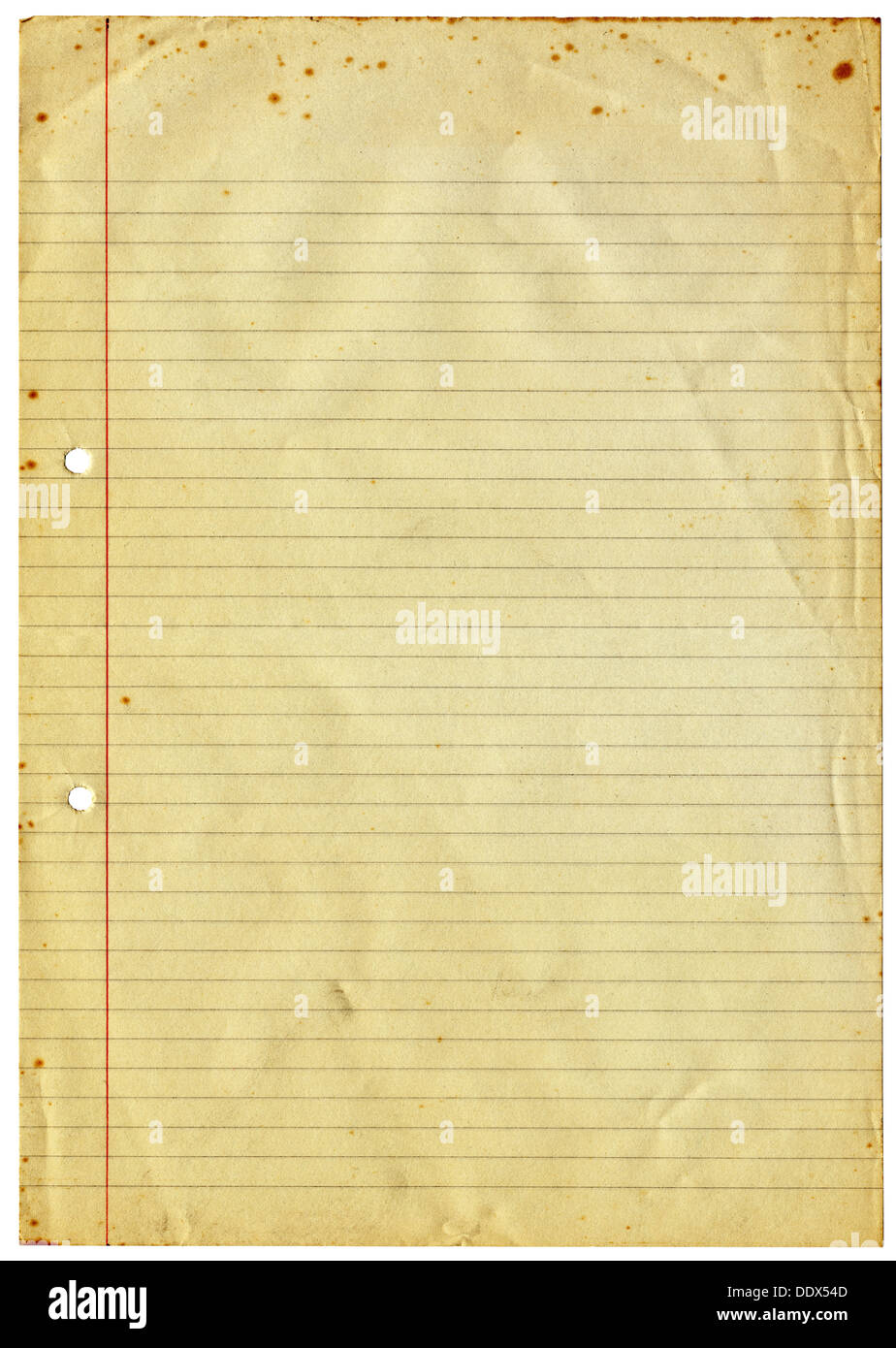 Vintage Lined Paper Background