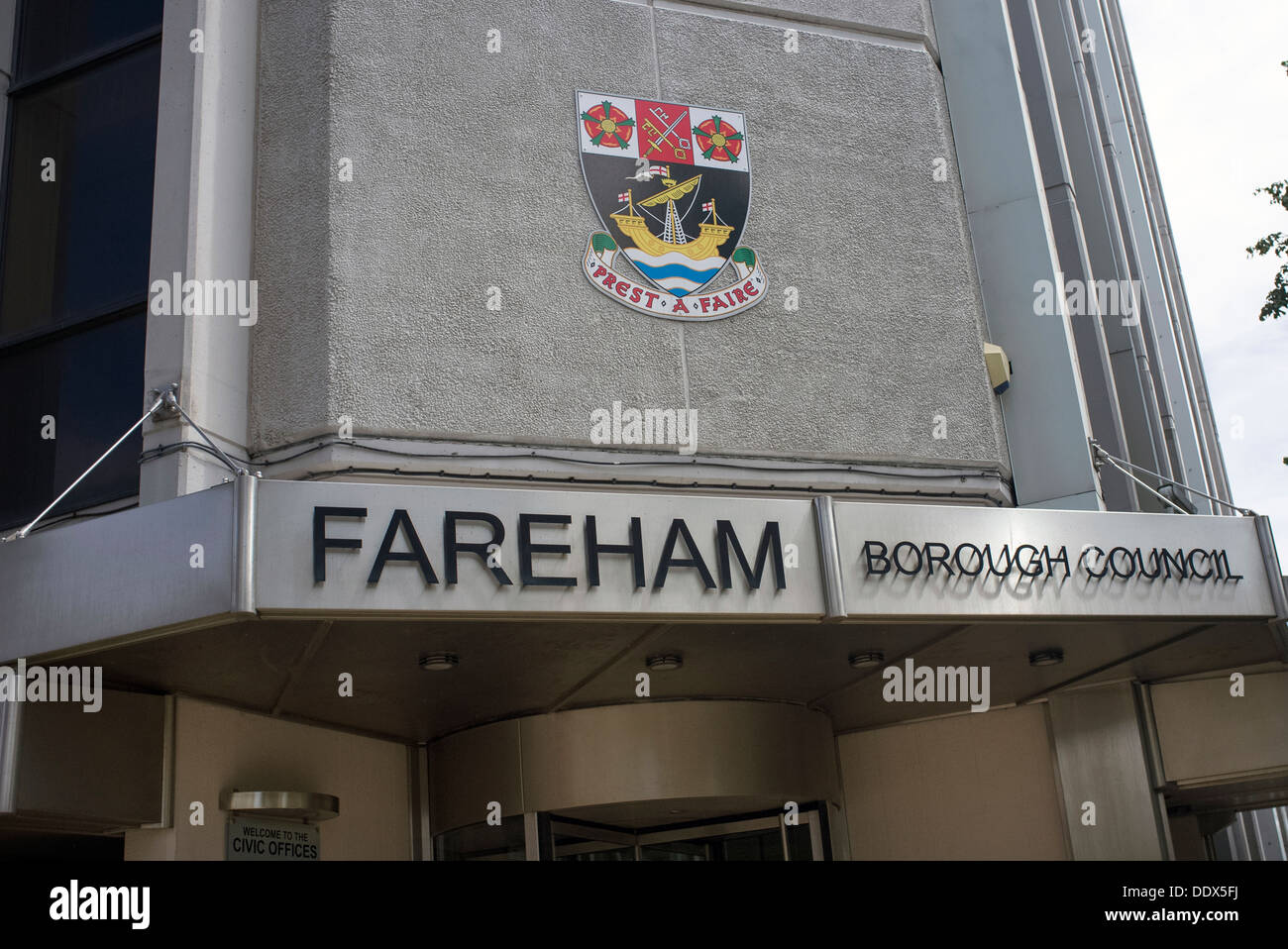 Fareham Borough Council building Stock Photo