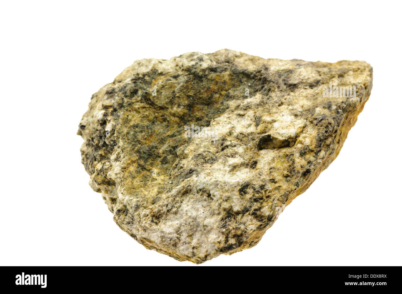 Leucite mineral rock Stock Photo