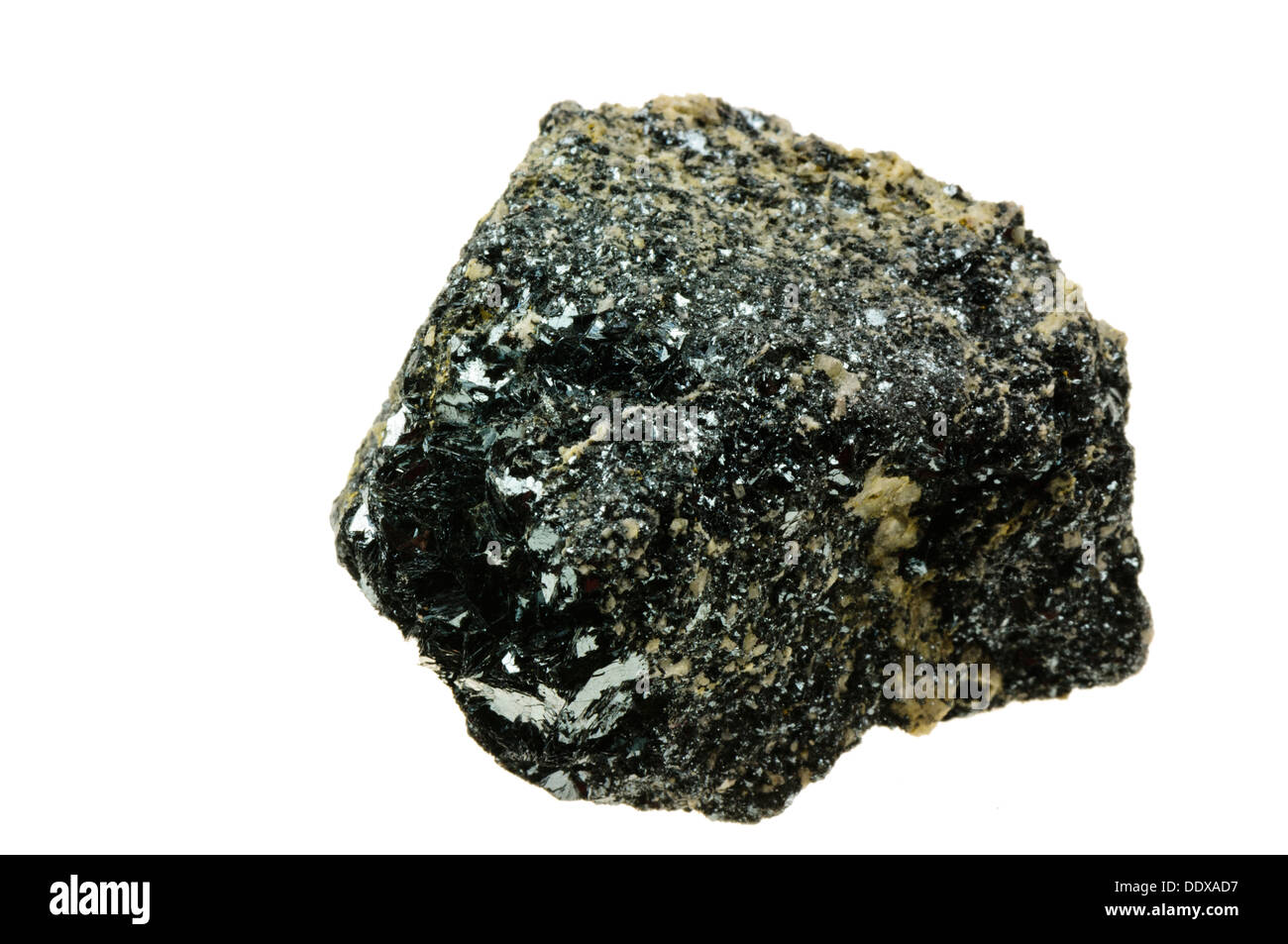 Biotite mineral rock Stock Photo
