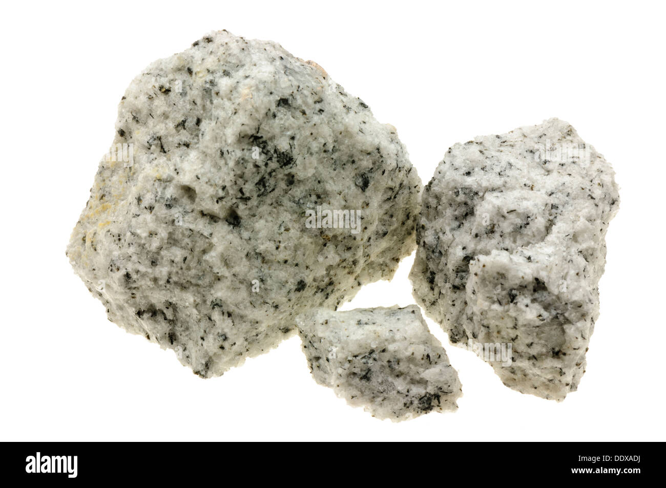 Sanidine mineral rock Stock Photo