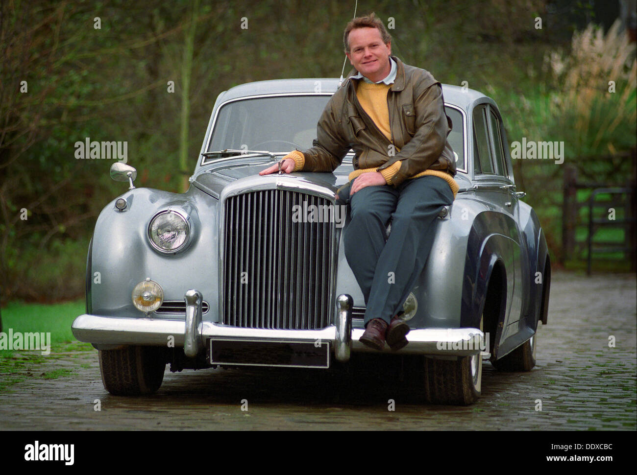 Author Michael Dobbs 1994. Stock Photo