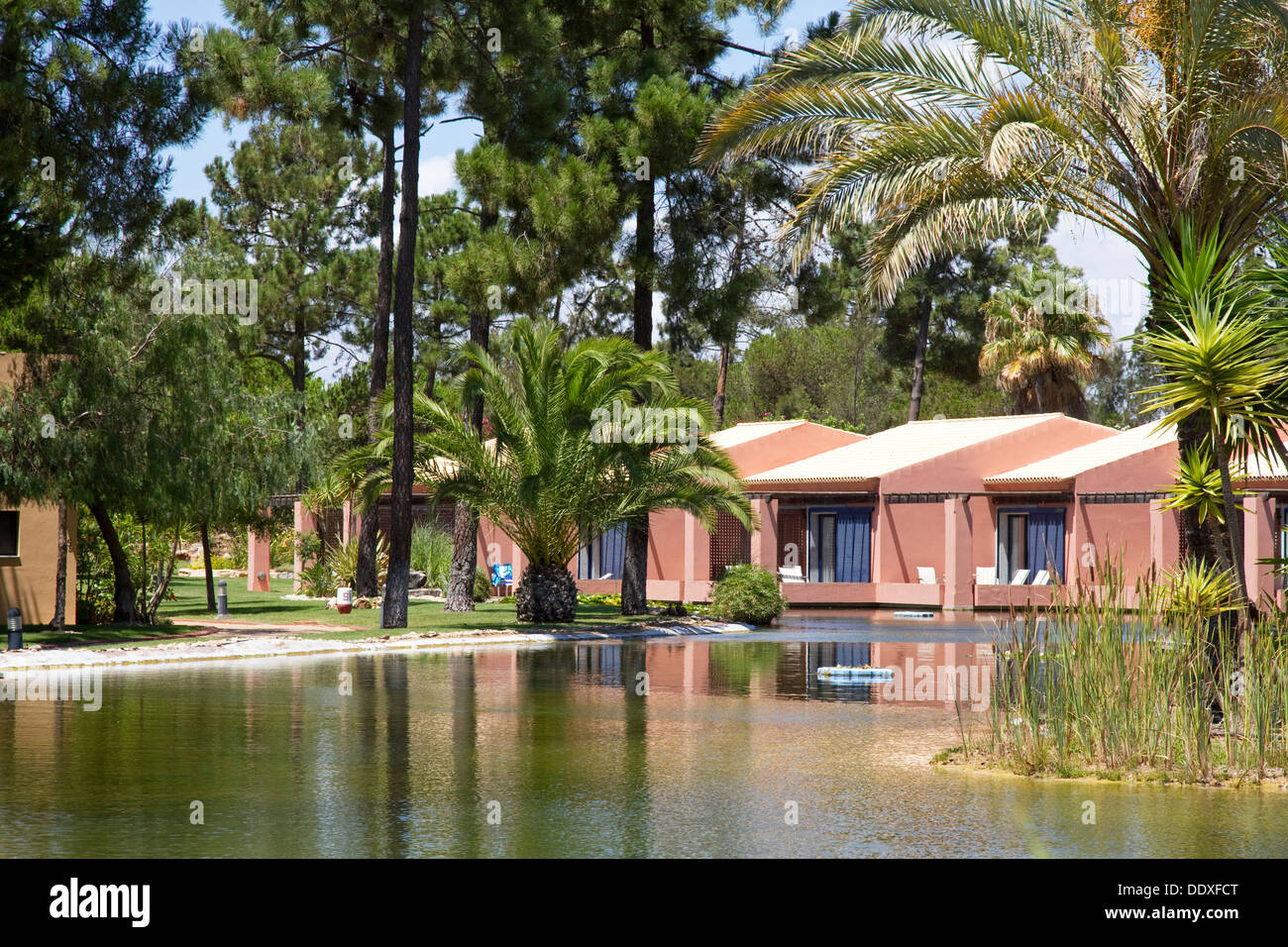 Garden suites, Pestana Vila Sol, golf + resort hotel, Vilamoura, Algarve, Portugal Stock Photo
