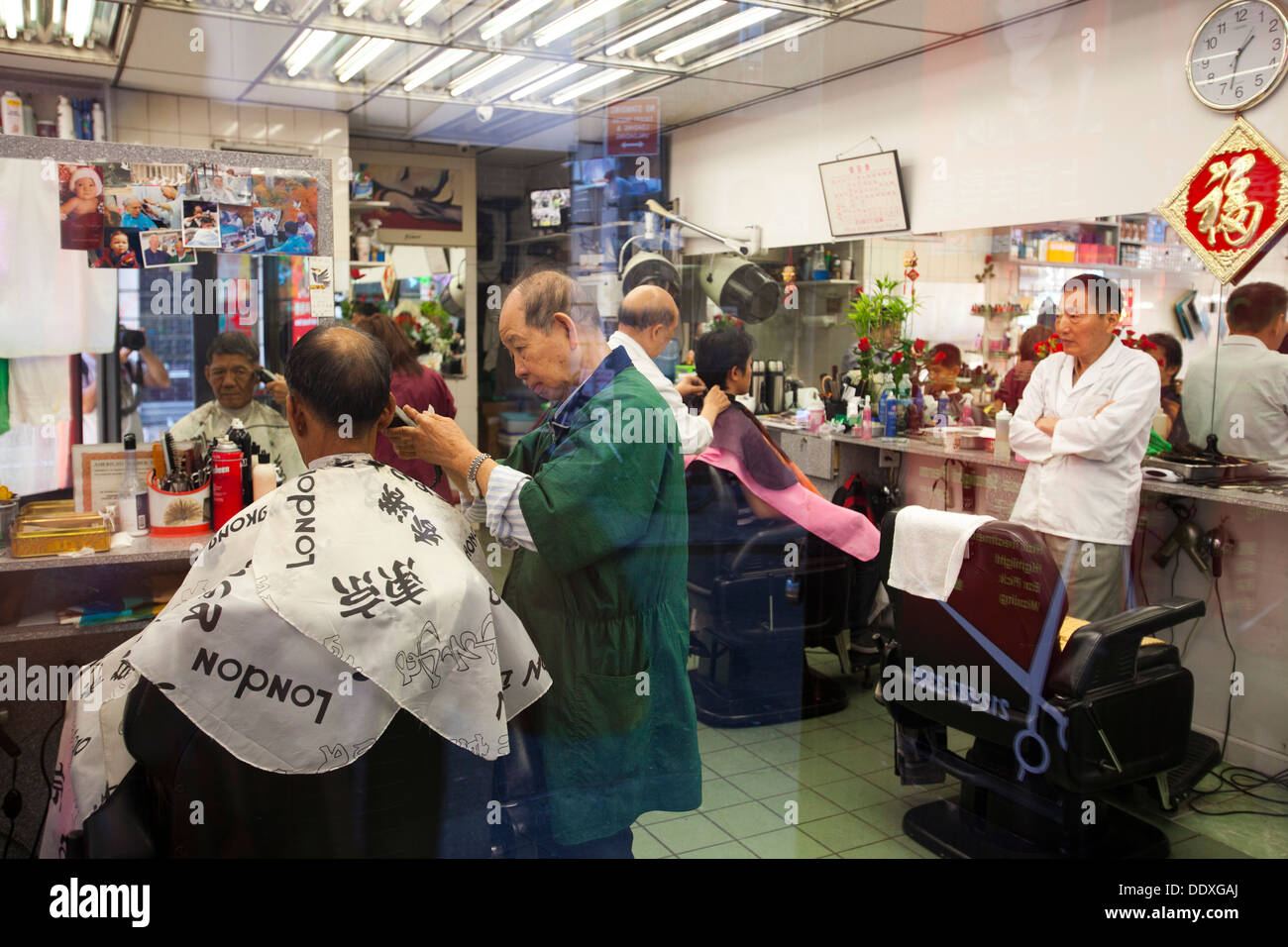 New York Barber Shop Stock Photos New York Barber Shop