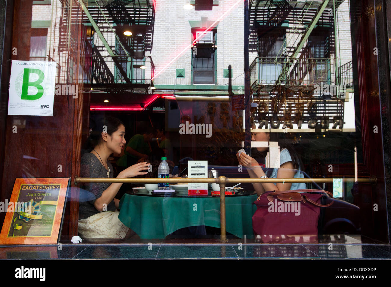 restaurant, Chinatown, New York, United States of America Stock Photo