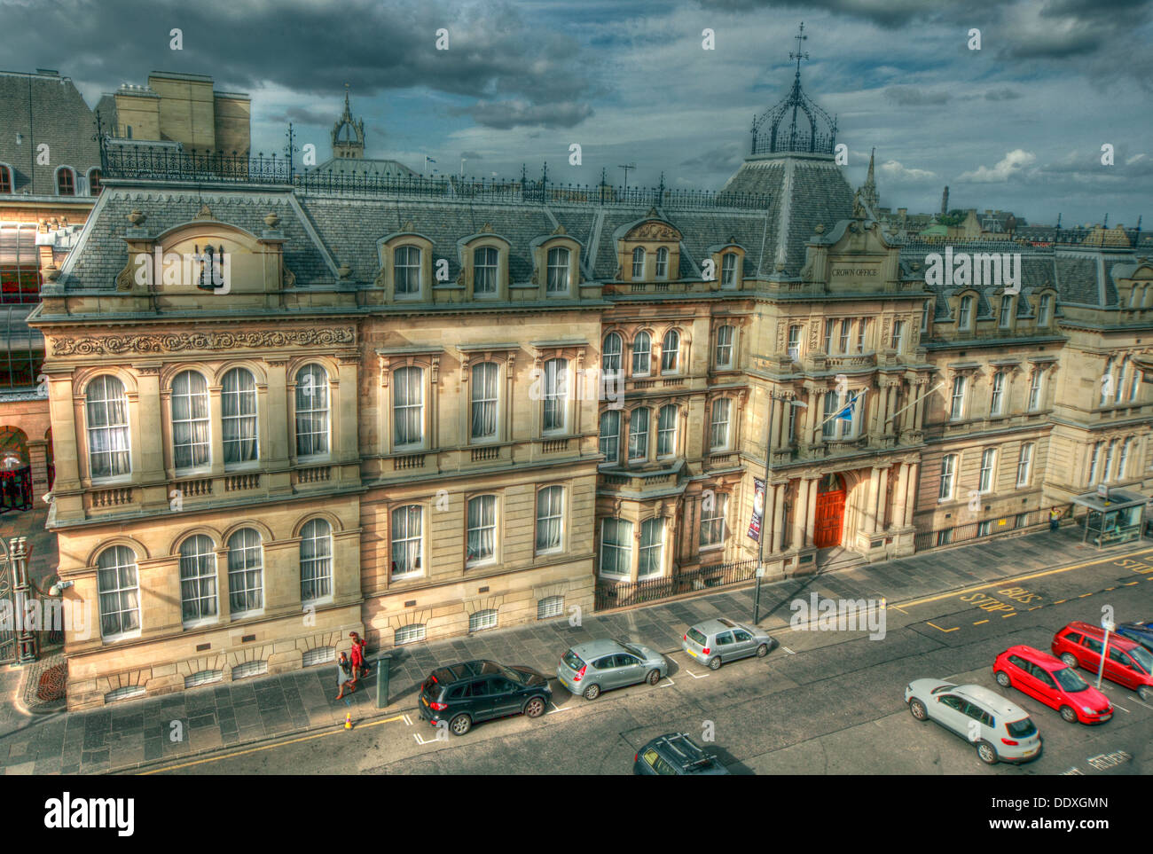 Edinburgh Crown Office, Chambers St, Edinburgh, Scotland,UK, EH1 1LA Stock Photo