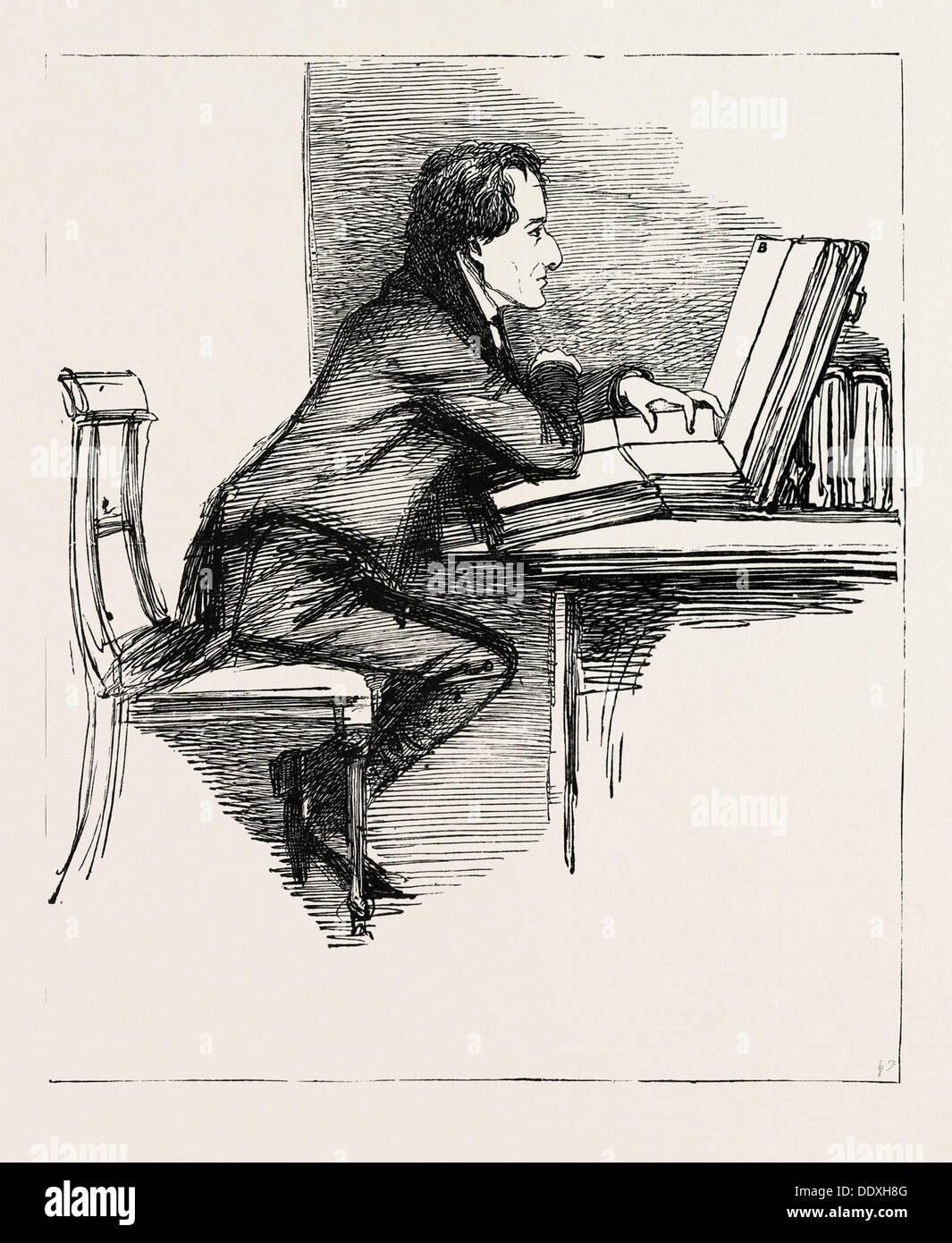 CHARLES LAMB Stock Photo