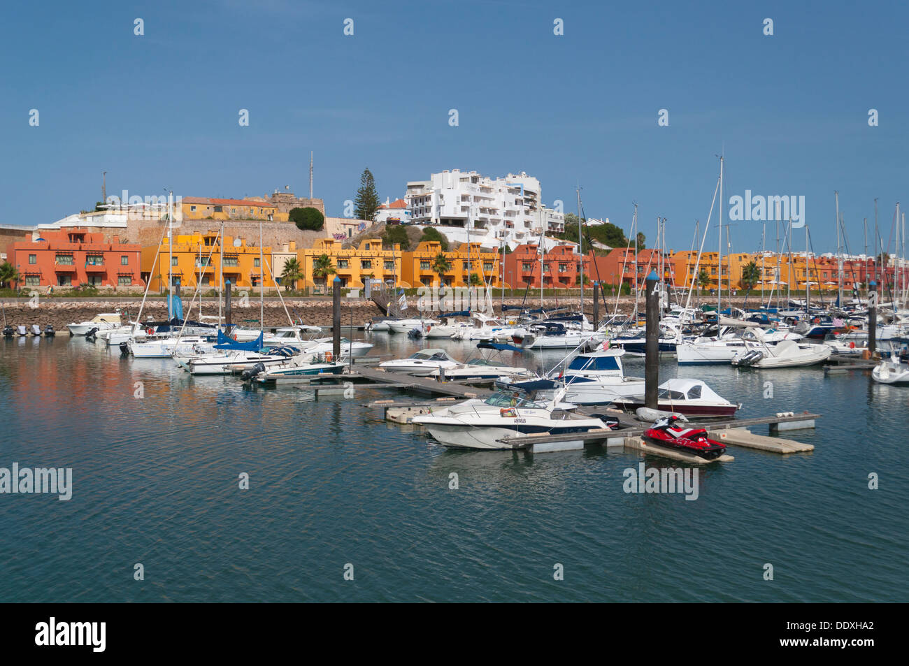 Portimao Marina, Algarve, Portugal Stock Photo