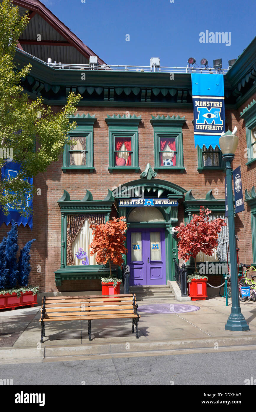 Monsters University, Disneyland Resort, California Adventure Park, Anaheim Stock Photo