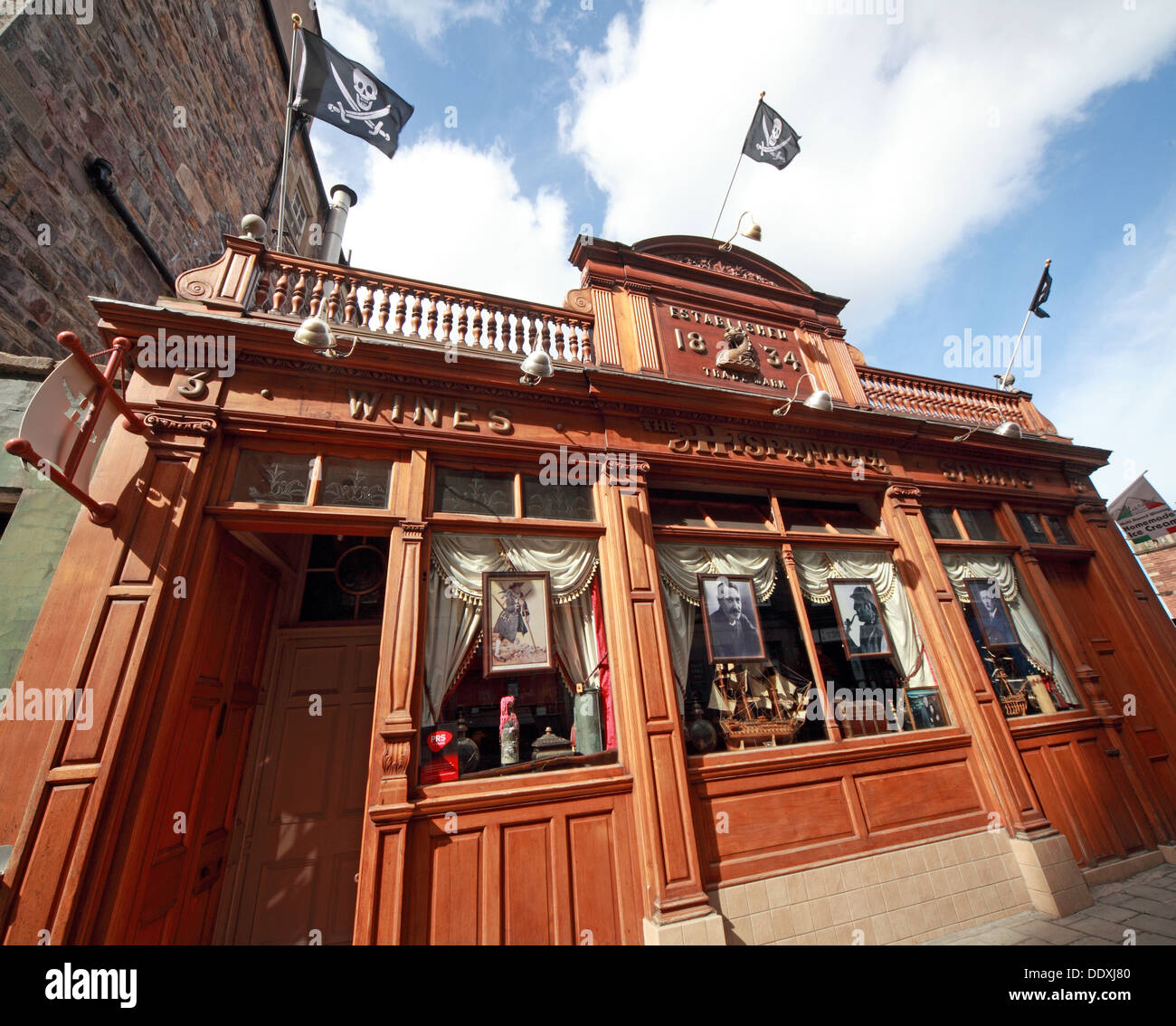 Hispaneola Bar, Newington, Old Town,3 Drummond Street Edinburgh, Scotland, UK EH8 9TT Stock Photo