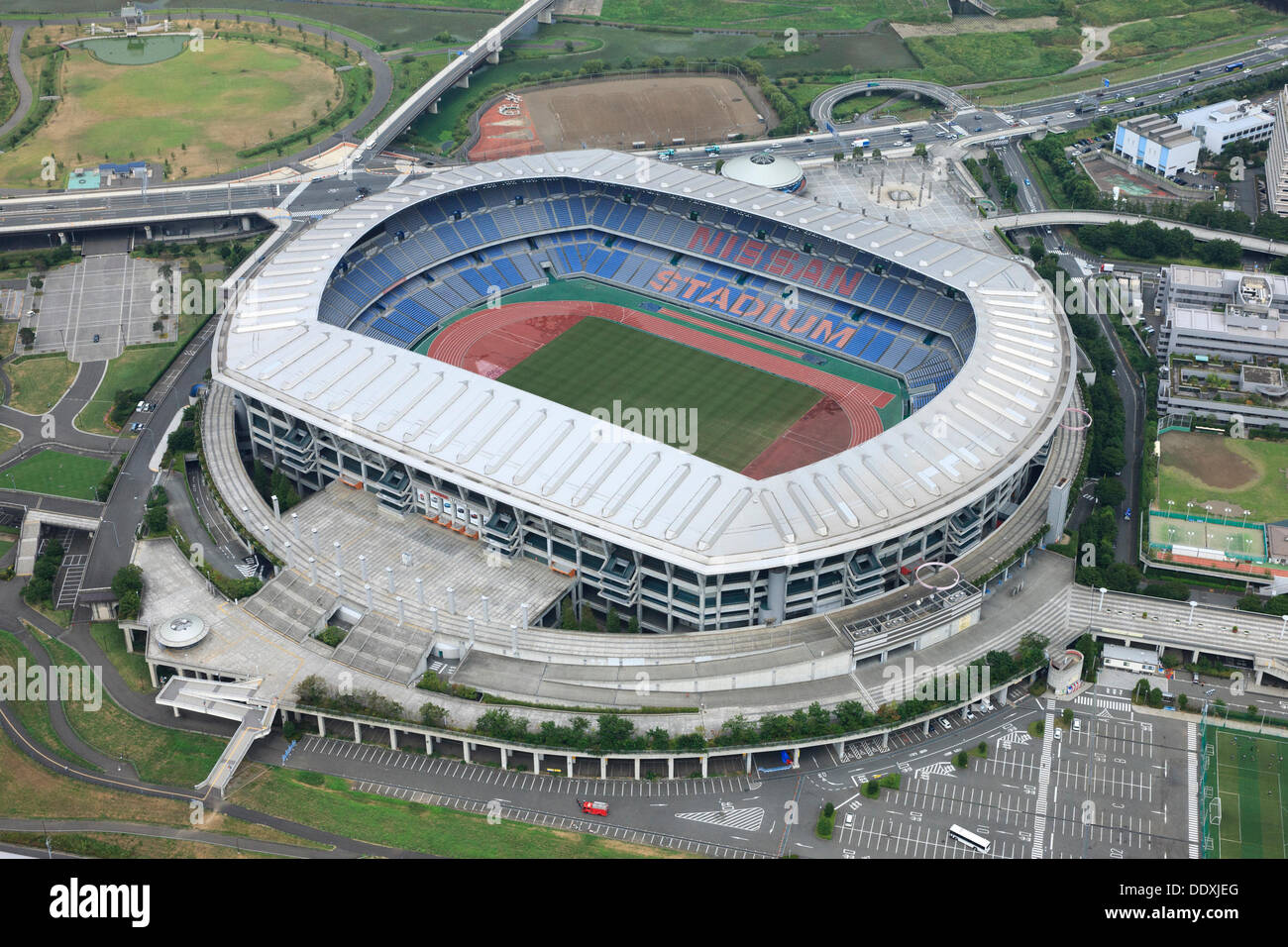 International stadium Yokohama Tokyo, Japan Aerial view of proposed