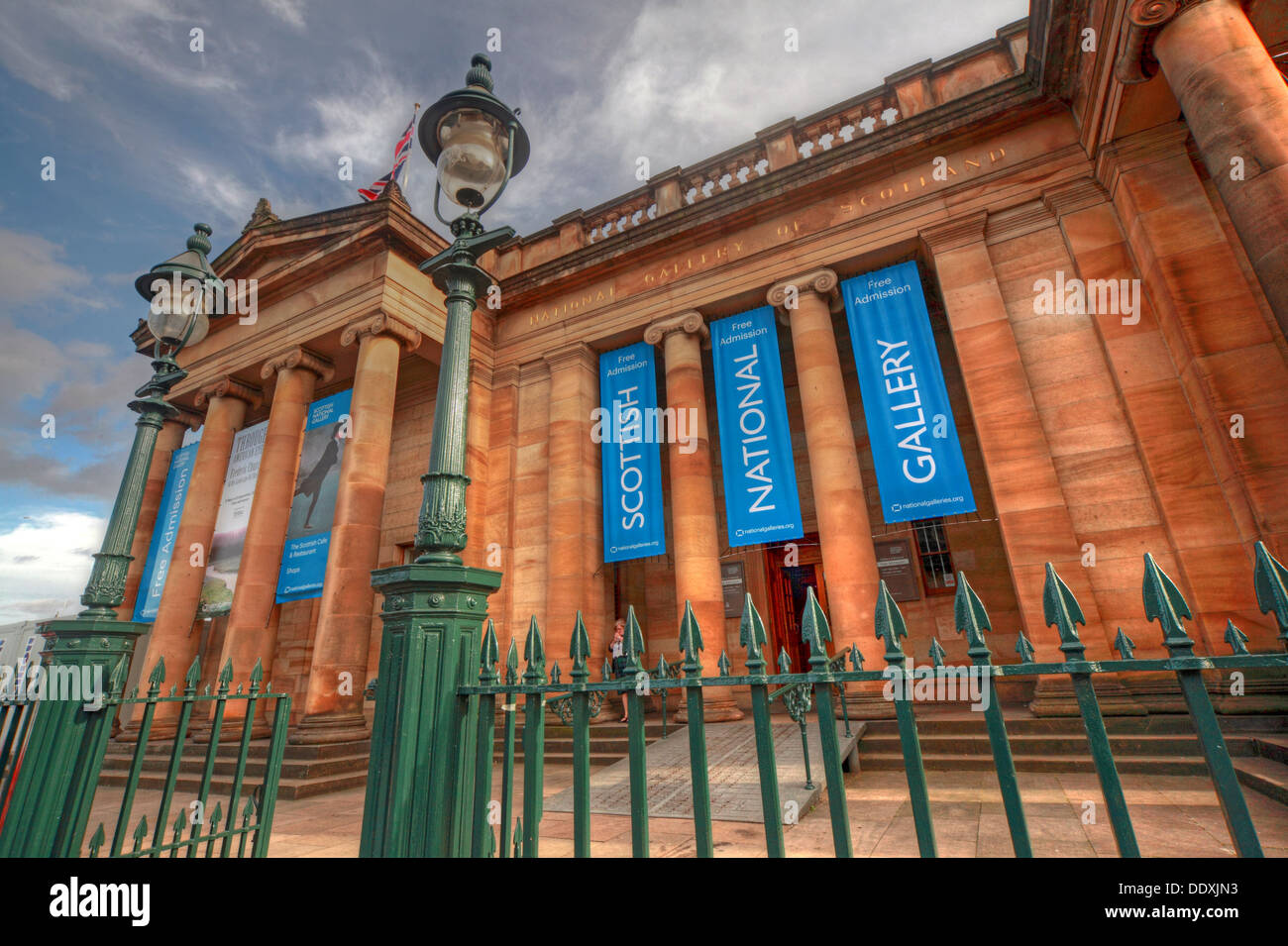 National Galleries of Scotland Edinburgh City, on the Mound, UK Stock Photo