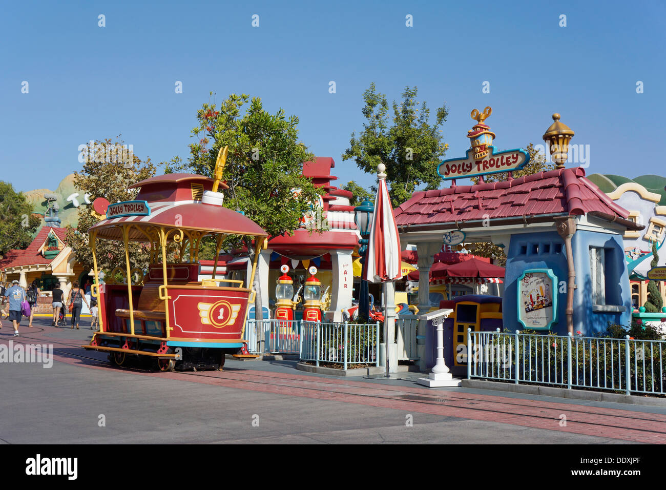 Toontown, Disneyland, Anaheim California Stock Photo