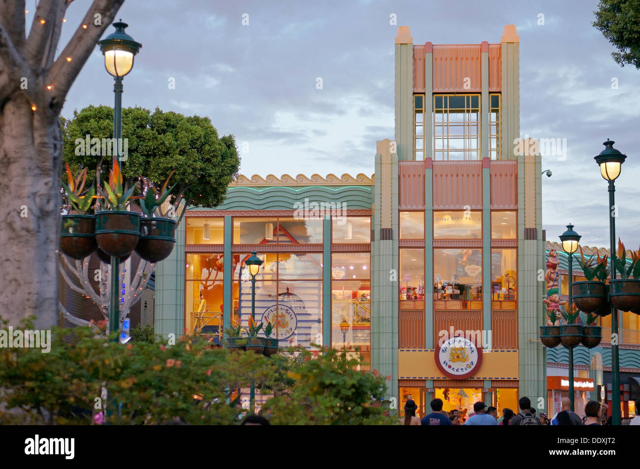 Build-A-Bear Workshop, Disneyland Downtown, Anaheim California Stock Photo