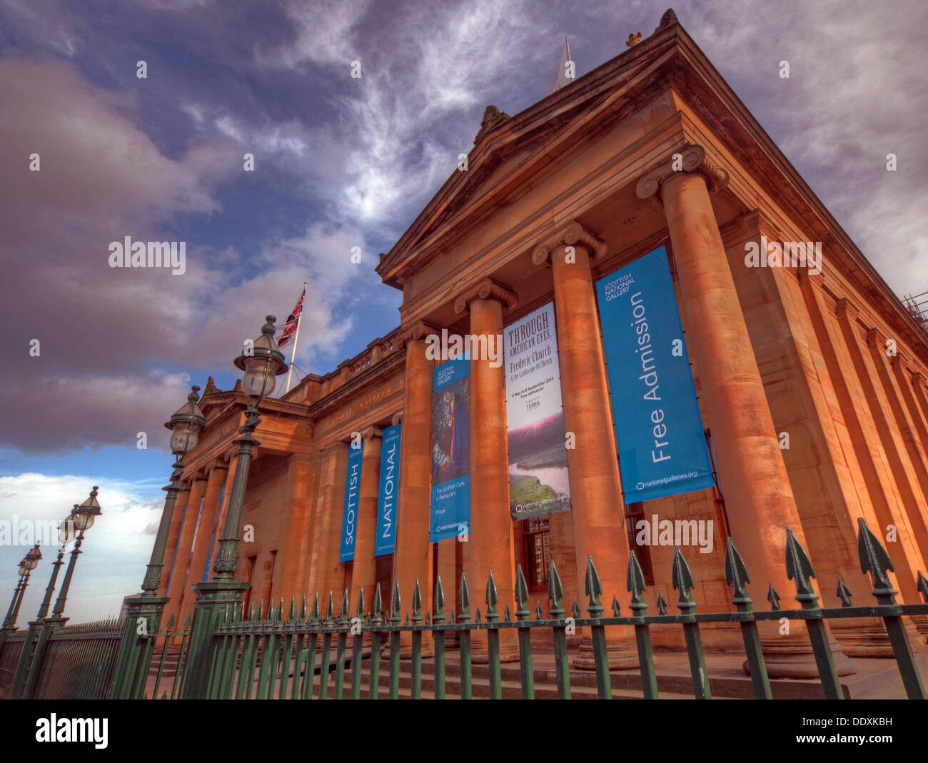 National Galleries of Scotland Edinburgh City, on the Mound, UK Stock Photo