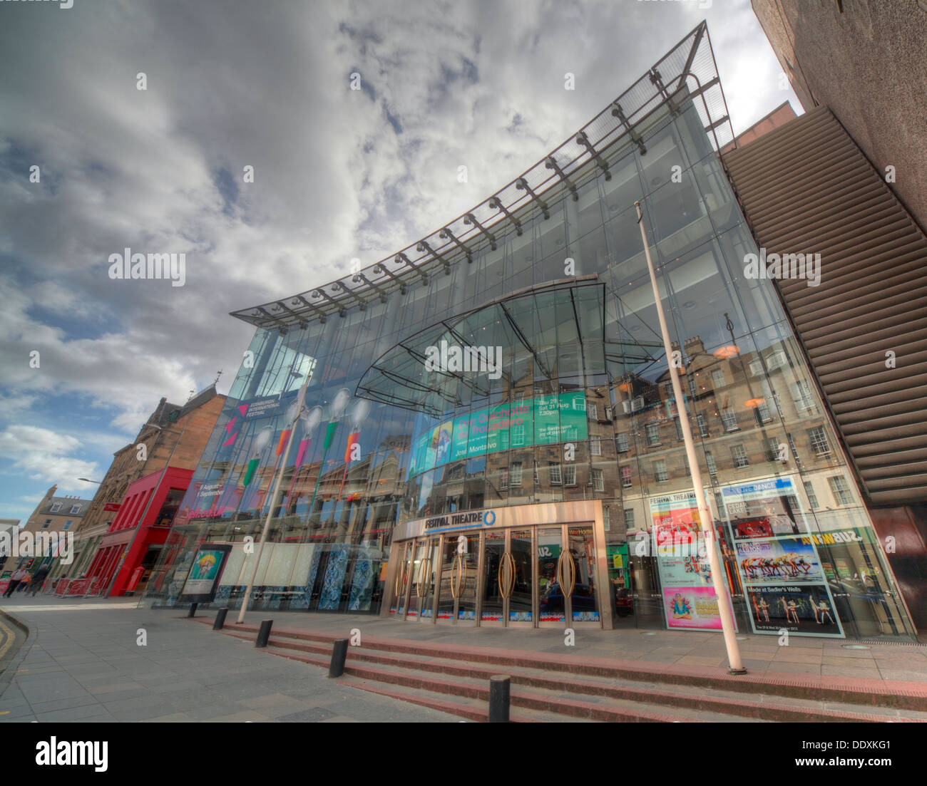 Edinburgh Festival Theatre Nicholson St Stock Photo